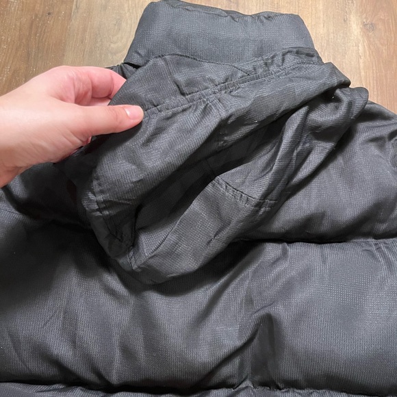 Black puffy bomber coat jacket - Picture 11 of 11